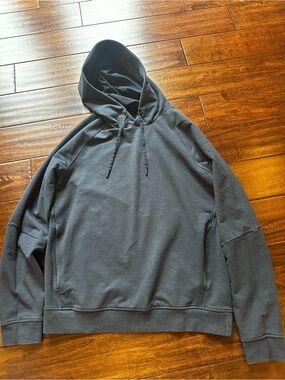 Men's Lululemon Hooded Pullover Sweatshirt - Navy